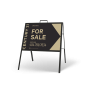 Folding A-Frame with Two 24"x18" Styrene Inserts for Century 21 Real Estate