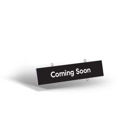 24"X6"Dual-Sided Wooden Rider with Eye Screws for Compass
