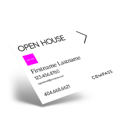 24"X18" Styrene Panel for Individual Compass Metal A-Frame