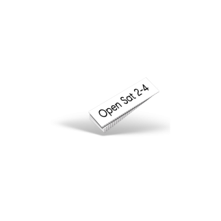 Custom 4"X18" or 4"X24" Double-Sided Coroplast Rider for Compass