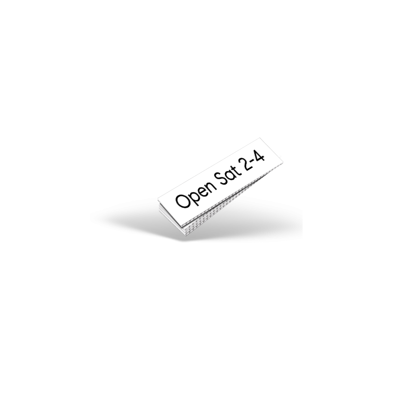 Custom 4"X18" or 4"X24" Double-Sided Coroplast Rider for Compass