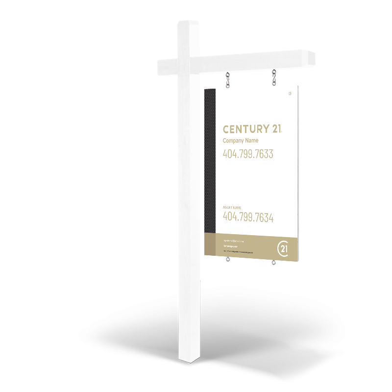 2'X3' Custom Wooden Panels: Two-Sided, Install/Removal incl. for Century 21