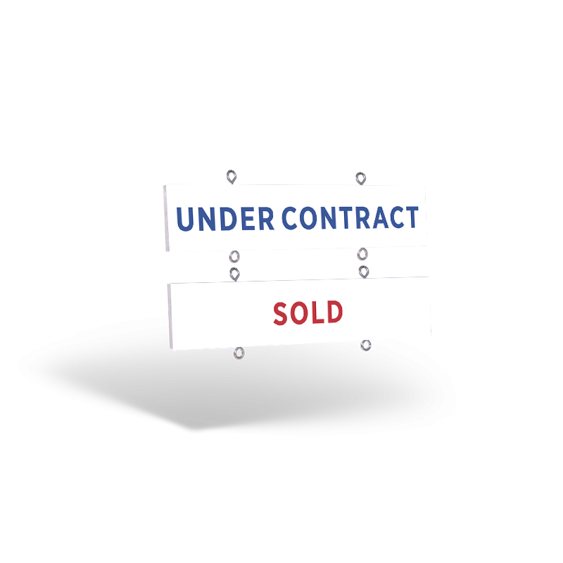 24"x6" Two-Sided Hanging Rider, Wooden or Reflective, for REMAX 24"x6" Two-Sided Hanging Rider, Wooden or Reflective, for REMAX