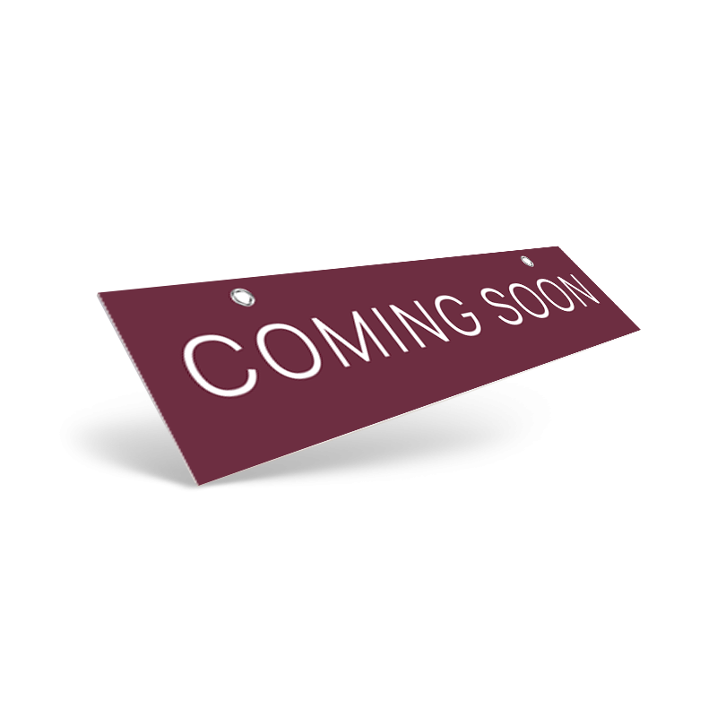 BHHS CAROLINAS STYRENE HANGING PLATE WITH GROMMETS