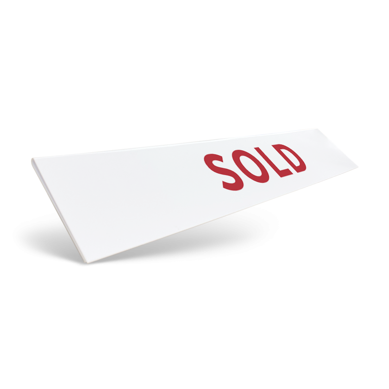 18" / 24" CUSTOM STYRENE CLIP ON SIGN RIDER FOR REMAX