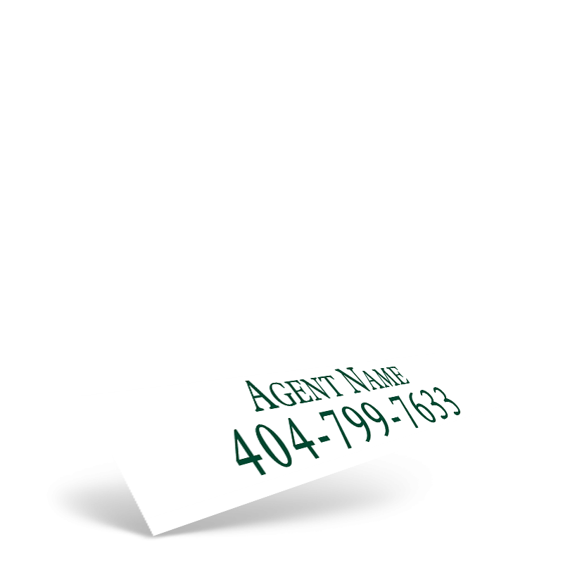 DORSEY ALSTON REALTORS SMALL VINYL DECAL TO FIT DIRECTIONAL