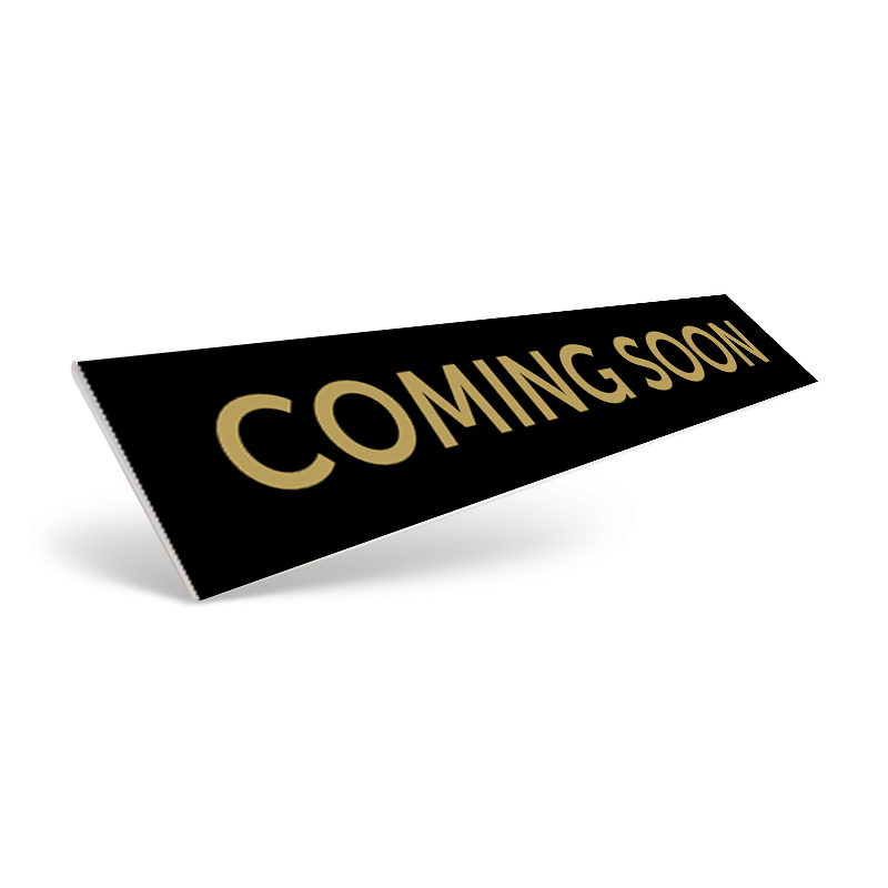 18" / 24" CUSTOM STYRENE CLIP ON SIGN RIDER for REALTY ONE TERMINUS