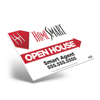 24"X18" STYRENE ONE SIDED PRINTED PANEL TO FIT 24"X18" METAL AFRAME SOLD INDIVIDUALLY for HomeSmart