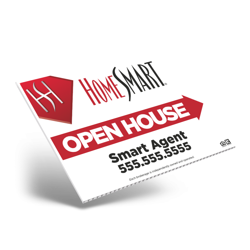 24"X18" STYRENE ONE SIDED PRINTED PANEL TO FIT 24"X18" METAL AFRAME SOLD INDIVIDUALLY for HomeSmart