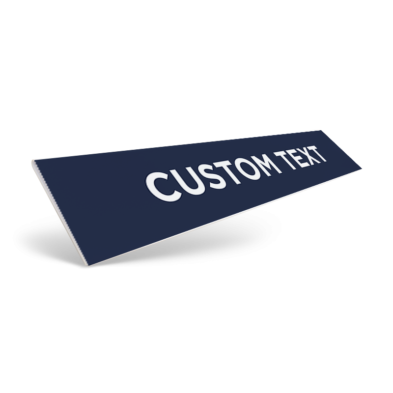 18" / 24" CUSTOM STYRENE CLIP ON SIGN RIDER for Trend atlanta realty