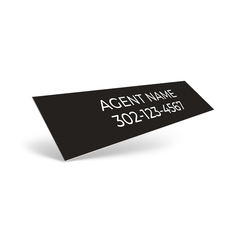 Custom Vinyl Decal -  Two sizes Available for Crown Realty