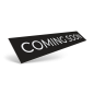 18" & 24" Two Sided Slide-In Rider in Styrene or Aluminum, Reflective / Non Reflective for Crown Realty