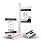 Grand Slam Package Crown Realty: 6' Post, Two-Sided 24"x30" Panels, Directionals, Stakes, Clip-Ons
