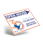 24"X18" STYRENE ONE SIDED PRINTED PANEL TO FIT 24"X18" METAL AFRAME SOLD INDIVIDUALLY for DRAKE REALTY