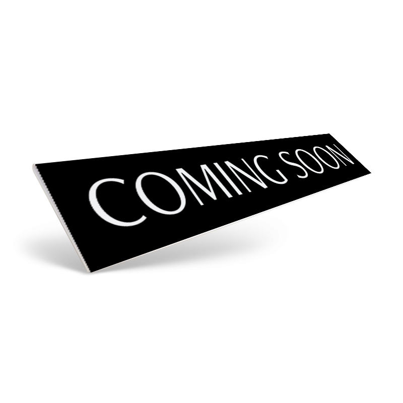 18" & 24" CUSTOM STYRENE CLIP ON SIGN RIDER for Indigo Road Realty