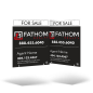 24x30 Two-Sided Styrene/Aluminum Hanging Panel w/ Grommets for Fathom Realty 24x30 Two-Sided Styrene/Aluminum Hanging Panel w/ Grommets for Fathom Realty