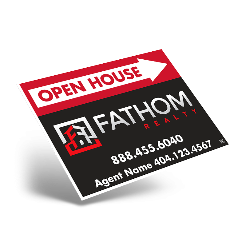 24"X18" STYRENE ONE SIDED PRINTED PANEL TO FIT 24"X18" METAL AFRAME SOLD INDIVIDUALLY for Fathom Realty 24"X18" STYRENE ONE SIDED PRINTED PANEL TO FIT 24"X18" METAL AFRAME SOLD INDIVIDUALLY for Fathom Realty