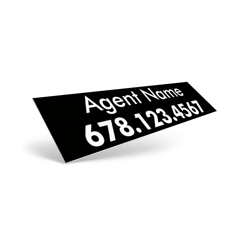 Custom Vinyl Decal -  Two sizes Available for Fathom Realty