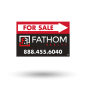 18"X12"TWO SIDED GENERIC PRINTED STOCK COROPLAST PANEL for Fathom Realty 18"X12"TWO SIDED GENERIC PRINTED STOCK COROPLAST PANEL for Fathom Realty