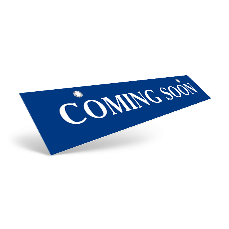 18" & 24" Two-Sided Hanging Rider in Styrene or Aluminum, Reflective or Non Reflective For First United Realty