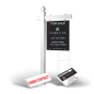 Homerun Pkg:6'Easy Arm Post,24"x30"Styrene Panel,4Coroplast Directionals,4Step Stake Stands