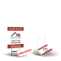 Sharp Real Estate Services Starter Package: 24x30 Yard Sign, Directionals, Stands, Clip-Ons Sharp Real Estate Services Starter Package: 24x30 Yard Sign, Directionals, Stands, Clip-Ons