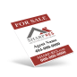 18"X24" ONE SIDED CUSTOM COROPLAST CONDO PANEL For Sharp Real Estate Services