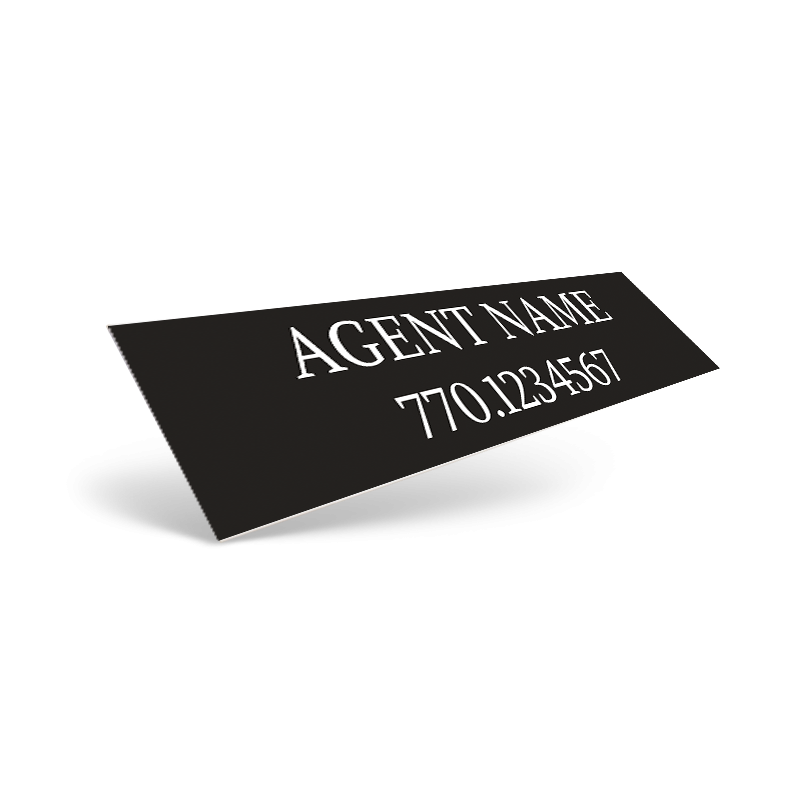 Custom Vinyl Decal -  Two sizes Available for Go Realty