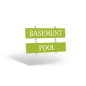 24"x6" Two-Sided Reflective Hanging Wooden Rider with Eye Screws for For Go Realty 24"x6" Two-Sided Reflective Hanging Wooden Rider with Eye Screws for For Go Realty