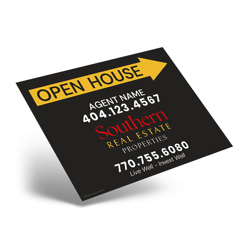 24"X18" STYRENE ONE SIDED PRINTED PANEL TO FIT 24"X18" METAL AFRAME SOLD INDIVIDUALLY For Southern REP