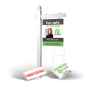 Homerun Pkg:6'Easy Arm Post,24"x30"Styrene Panel,4Coroplast Directionals,4Step Stake Stands for PenZone Realty Homerun Pkg:6'Easy Arm Post,24"x30"Styrene Panel,4Coroplast Directionals,4Step Stake Stands for PenZone Realty