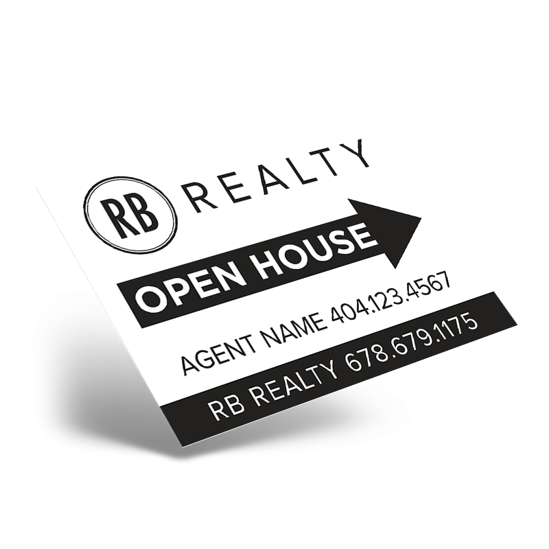 24"X18" STYRENE ONE SIDED PRINTED PANEL TO FIT 24"X18" METAL AFRAME SOLD INDIVIDUALLY For Red Barn Realty Group