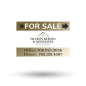 18"X12" TWO SIDED CUSTOM PRINTED COROPLAST SIGN PANEL for Sharon Barnes & Associate