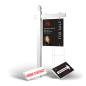 Homerun Pkg:6'Easy Arm Post,24"x30"Styrene Panel,4Coroplast Directionals,4Step Stake Stands for Mendoza Realty Homerun Pkg:6'Easy Arm Post,24"x30"Styrene Panel,4Coroplast Directionals,4Step Stake Stands for Mendoza Realty