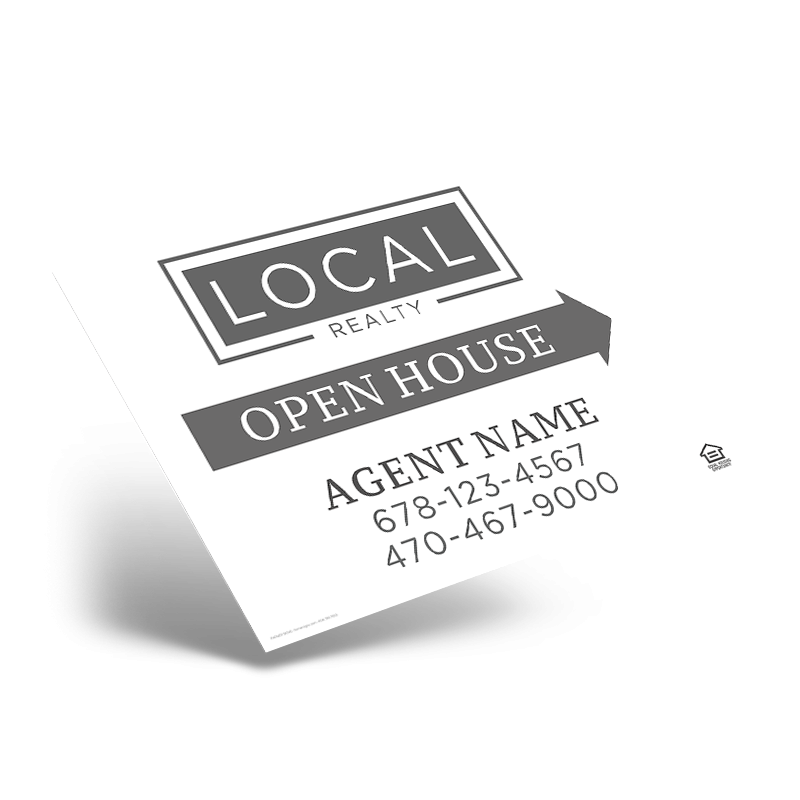 24"X18" STYRENE ONE SIDED PRINTED PANEL TO FIT 24"X18" METAL AFRAME SOLD INDIVIDUALLY For Local Realty 24"X18" STYRENE ONE SIDED PRINTED PANEL TO FIT 24"X18" METAL AFRAME SOLD INDIVIDUALLY For Local Realty