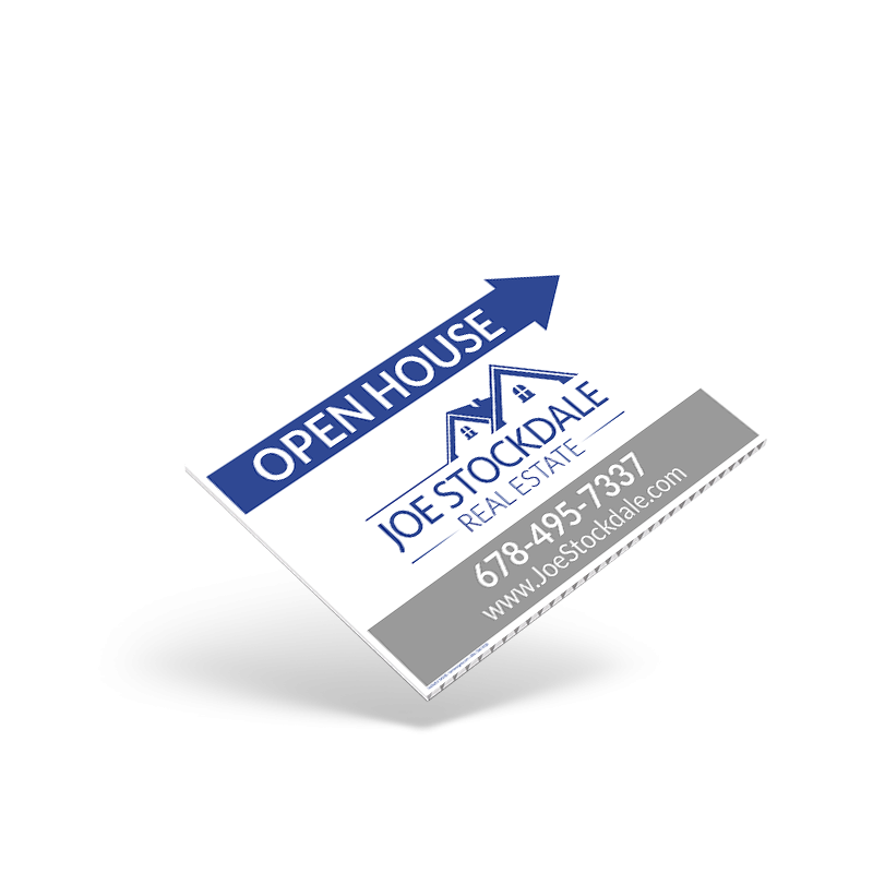 18"X12"TWO SIDED GENERIC PRINTED STOCK COROPLAST PANEL for Joe Stockdale RE 18"X12"TWO SIDED GENERIC PRINTED STOCK COROPLAST PANEL for Joe Stockdale RE