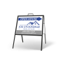 24" X 18" FOLDING "A" FRAME W/ TWO 24"X18" STYRENE CUSTOM PRINTED INSERTS For Joe Stockdale RE 24" X 18" FOLDING "A" FRAME W/ TWO 24"X18" STYRENE CUSTOM PRINTED INSERTS For Joe Stockdale RE