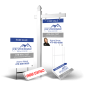 Grand Slam Package Joe Stockdale RE: 6' Post, Two-Sided 24"x30" Panels, Directionals, Stakes, Clip-Ons Grand Slam Package Joe Stockdale RE: 6' Post, Two-Sided 24"x30" Panels, Directionals, Stakes, Clip-Ons