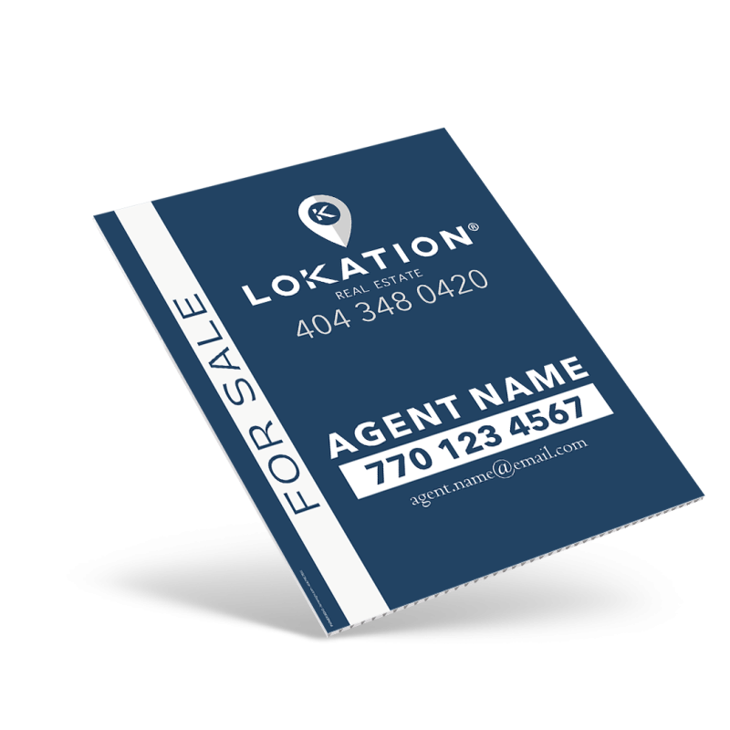 18"X24" ONE SIDED CUSTOM COROPLAST CONDO PANEL For Lokation RE 18"X24" ONE SIDED CUSTOM COROPLAST CONDO PANEL For Lokation RE