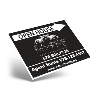 24"X18" STYRENE ONE SIDED PRINTED PANEL TO FIT 24"X18" METAL AFRAME SOLD INDIVIDUALLY For Real South Realty