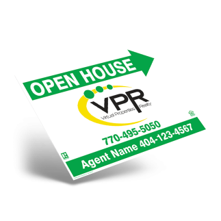 24"X18" STYRENE ONE SIDED PRINTED PANEL TO FIT 24"X18" METAL AFRAME SOLD INDIVIDUALLY For Virtual Properties Realty