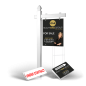 Homerun Pkg:6'Easy Arm Post,24"x30"Styrene Panel,4Coroplast Directionals,4Step Stake Stands for Realty ONE Affiliate