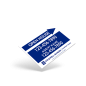 18"X12" TWO SIDED CUSTOM PRINTED COROPLAST SIGN PANEL for Coldwell Banker Affiliate 18"X12" TWO SIDED CUSTOM PRINTED COROPLAST SIGN PANEL for Coldwell Banker Affiliate