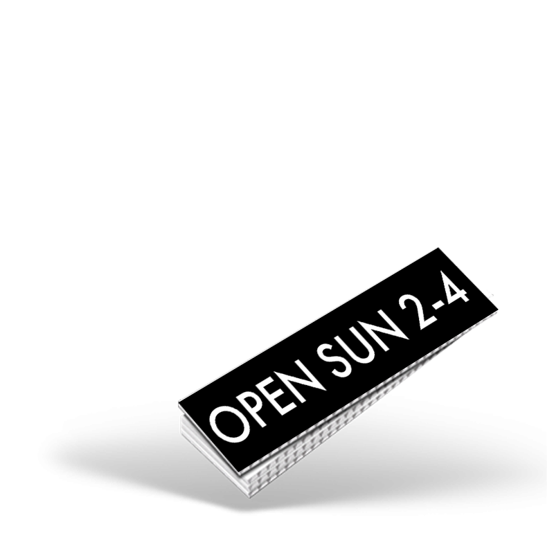 CUSTOM 4"X18" OR 4"X24" TWO SIDED PRINTED COROPLAST RIDER For Elite One Realty Pro CUSTOM 4"X18" OR 4"X24" TWO SIDED PRINTED COROPLAST RIDER For Elite One Realty Pro
