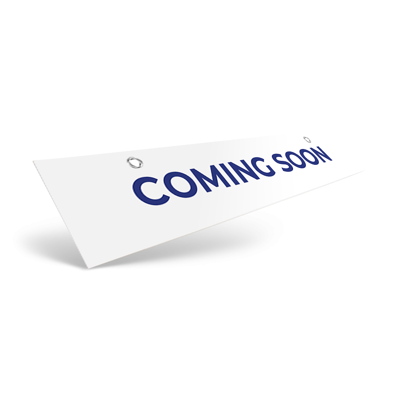 24" Two-Sided Hanging Rider in Styrene or Aluminum, Reflective or Non Reflective For Sellect Realty