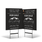 24"x30" Two-Sided Styrene/Reflective Yard Sign on Black Powder-Coated Stand for Real South Realty 24"x30" Two-Sided Styrene/Reflective Yard Sign on Black Powder-Coated Stand for Real South Realty