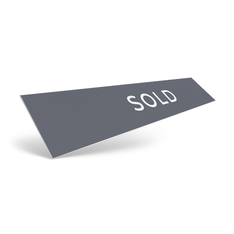 18" & 24" Two Sided Slide-In Rider in Styrene or Aluminum , Reflective / Non Reflective For BHHS GA PLT