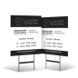 24"x30" Two-Sided Styrene/Reflective Yard Sign on Black Powder-Coated Stand for BHHS GA LX 24"x30" Two-Sided Styrene/Reflective Yard Sign on Black Powder-Coated Stand for BHHS GA LX