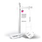 Compass HomeRunPkg:6'Post,24"x30"Styrene Panel,4 Custom Directionals,4 Stands,2 Clip-Ons