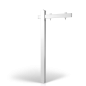 The Allstar"  6' One Piece Easy ArmPost Kit